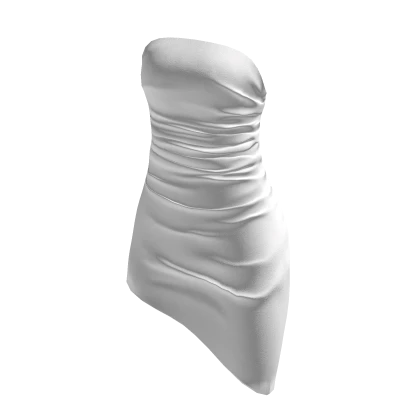 White Side Dress