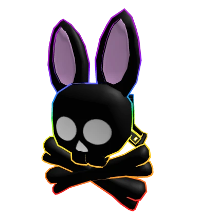 Psycho Bunny Virtual Backpack_Black w/Rainbow