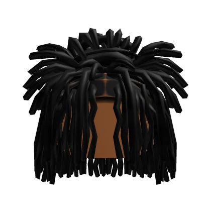 Black Tied-Up Dreadlocks