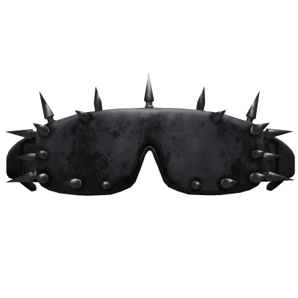 Black Spiked Punk Shades