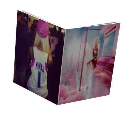 Nicki minaj rapper emo magazine book