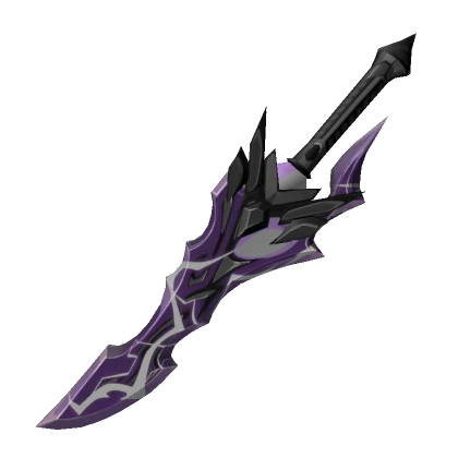 Purple lightning sword