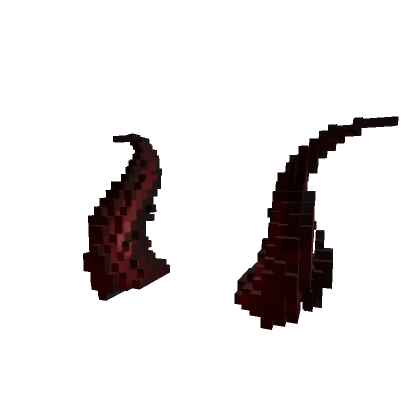 8-Bit Red Iron Horns