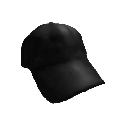 black baseball cap