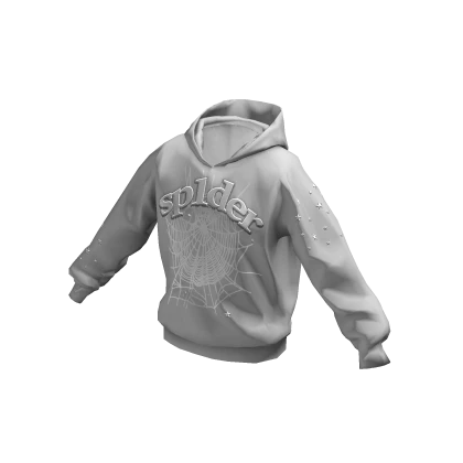 Designer Web Hoodie White