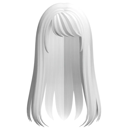  ꒰♡꒱ cutesy long white anime hair