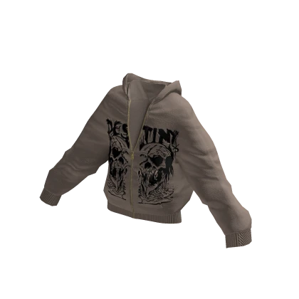 Destiny Oversized Grunge Jacket | Brown✔️