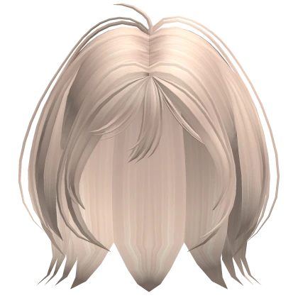 Short Straight Girly Hair(Platinum)