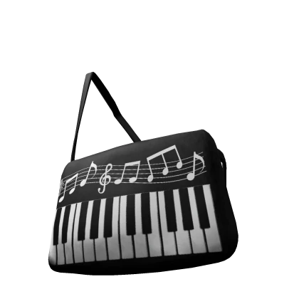 Y2K Goth Music Notes Bag 3.0
