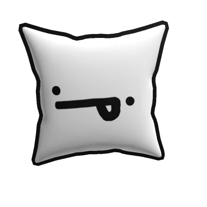 Cartoony Edible Siwwy Pillow