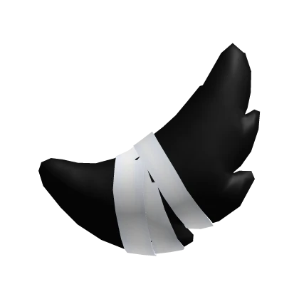 injured bandaged black puppy dog tail