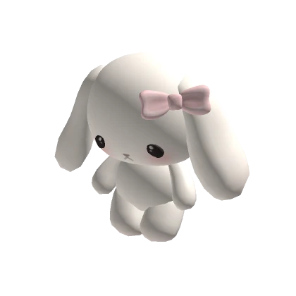 holdable kawaii cutesy bunny plushie