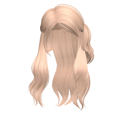 Playful Ponytail Gyaru School Girl Hair Blonde
