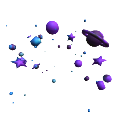 Space Aura Planets Purple