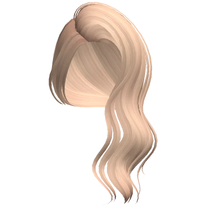 Beach Side Swept Wavy Hair ( Blonde )