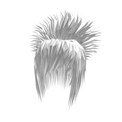 Scene Emo Hair Spikes (White)