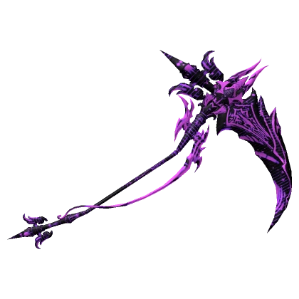 Amethyst Dragon Scythe of Thy Void