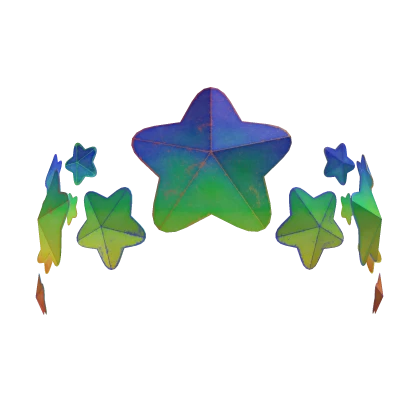 Rainbow Star Crown