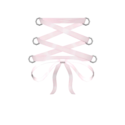 ♡ : (3.0) pink front lace up piercings