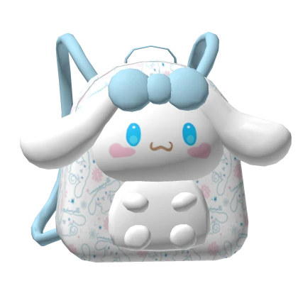 Mochila blanca de Cinnamoroll