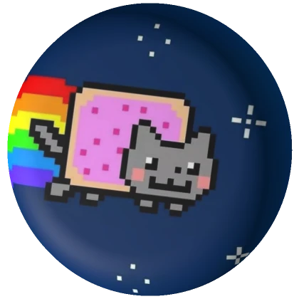 ★ Nyan cat pin 