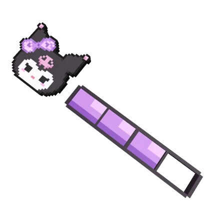 mini kuromi health bar