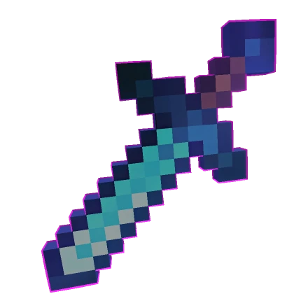 Enchanted Diamond Sword (BACK)