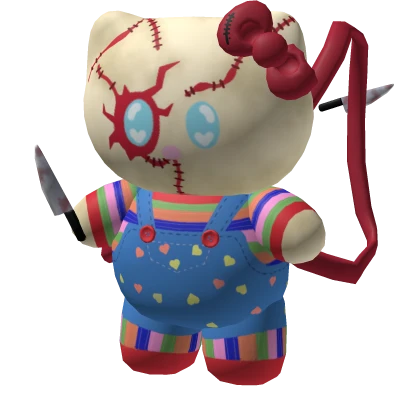 ♡ halloween killer doll kitty backpack 3.0