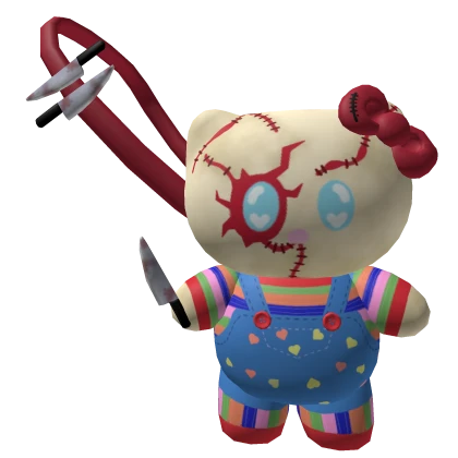 ♡ halloween killer doll kitty bag