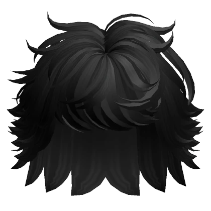 Stylish Messy Layered Soft Boy Hair (Black)