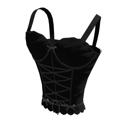 Ava Set - Black Corset