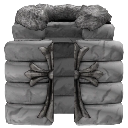 Chrome Cross Puffer Vest