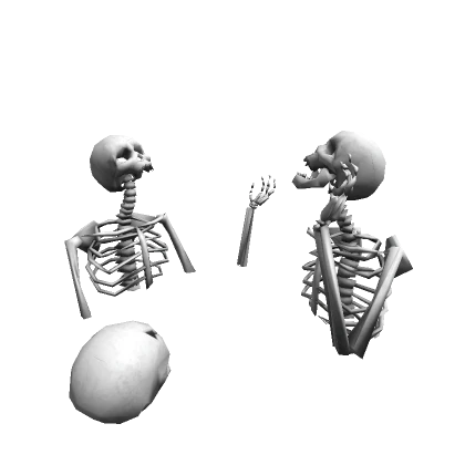 White Unearthed Skeletons