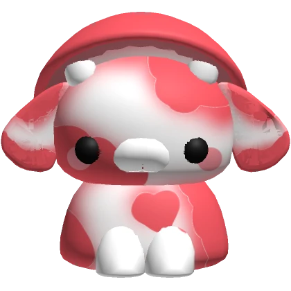 Cutesy Mushroom Cow