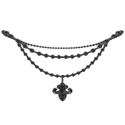 Chrome silver necklace ( 1.0 )