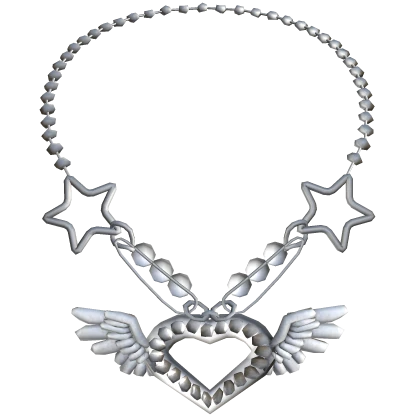Angel Heart Star Necklace Y2k (3.0)
