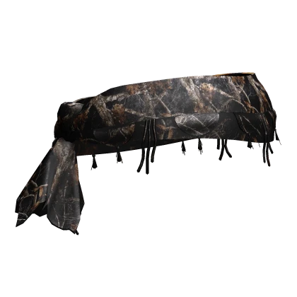 SB Black Realtree Headscarf