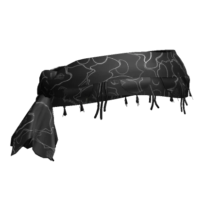 SB Black Camo Print Scarf