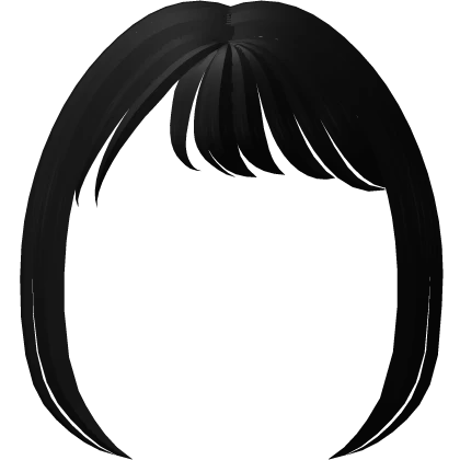 cute black spiky bangs 