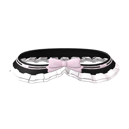 kawaii sailor pink bow collar black