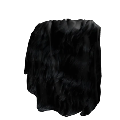 Black Fur Cape