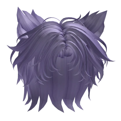 Cat Ears Middle Part | Purple