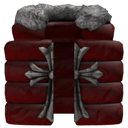 Chrome Cross Puffer Vest