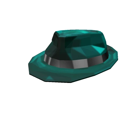 ✅ Teal Sparkle Time Fedora