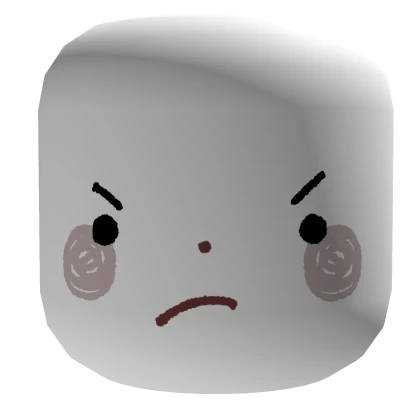 Grumpy Chibi Face