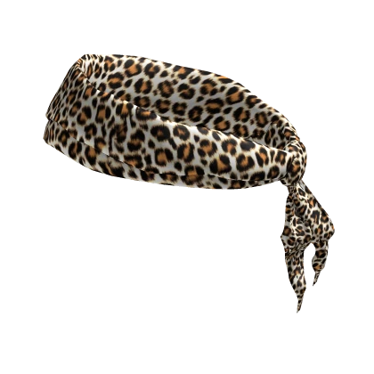 Leopard Print Headwrap