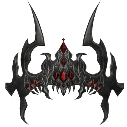 Silver Crown of the Demonic God of Fire