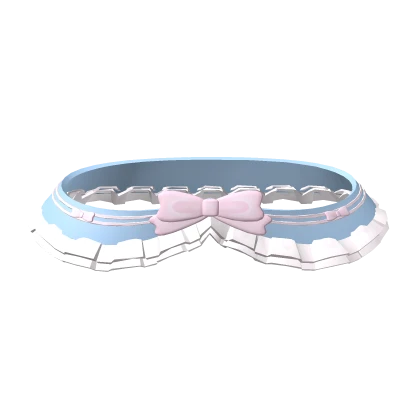 kawaii sailor pink bow collar blue