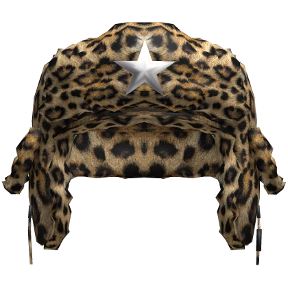 Y2K Leopard Ushanka