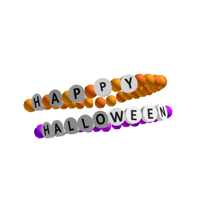 Preppy Happy Halloween Bracelet